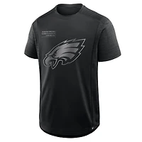 Men's Fanatics Black Philadelphia Eagles Deceptive Juke T-Shirt