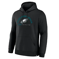Sweat à capuche noir pour homme Fanatics Philadelphia Eagles Delay of Game Legacy