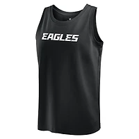 Men's Fanatics Black Philadelphia Eagles Elements Tank Top