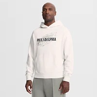 Sweat à capuche oversize crème Philadelphia Eagles pour homme, modèle Fanatics, Play Location