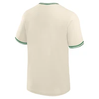 Men's Fanatics  Cream Philadelphia Eagles Ringer T-Shirt