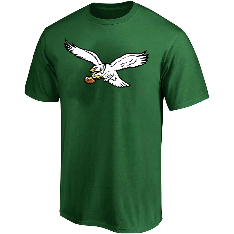 Men's Fanatics Jalen Hurts Kelly Green Philadelphia Eagles Big & Tall Player Name Number T-Shirt