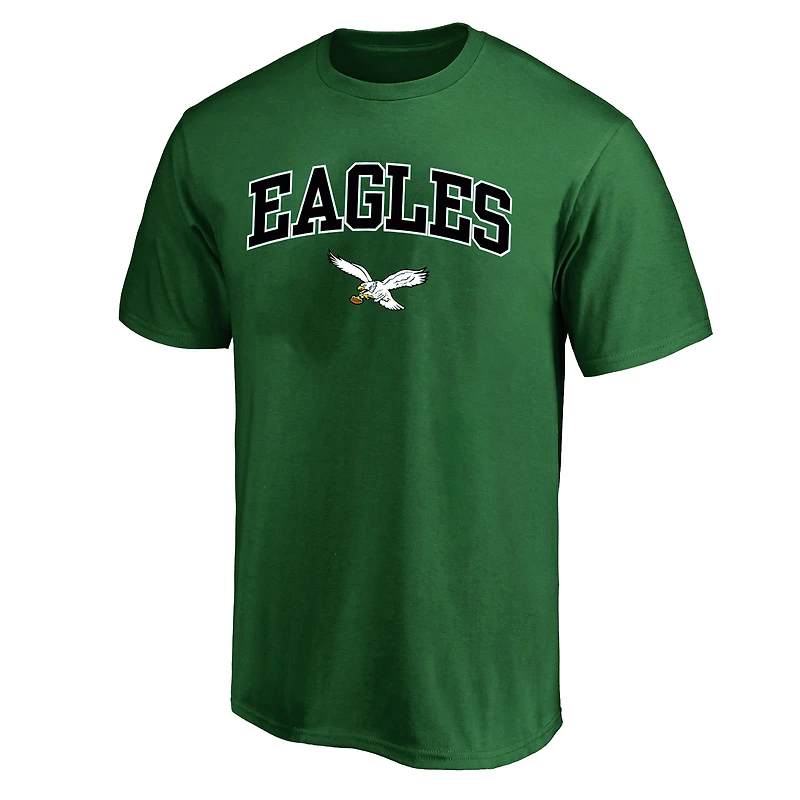 Men's Fanatics Kelly Green Philadelphia Eagles Big & Tall Arch Logo T-Shirt