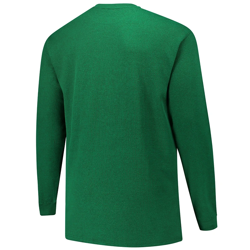 Men's Fanatics Kelly Green Philadelphia Eagles Big & Tall Thermal Long Sleeve T-Shirt