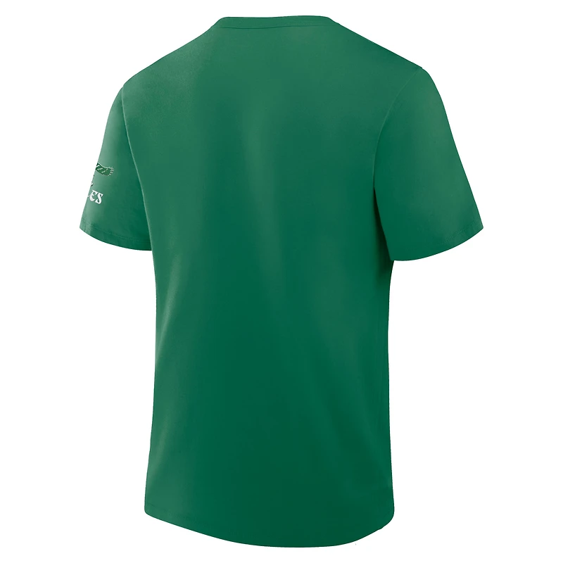 Men's Fanatics Kelly Green Philadelphia Eagles Elevated Classic Legacy T-Shirt