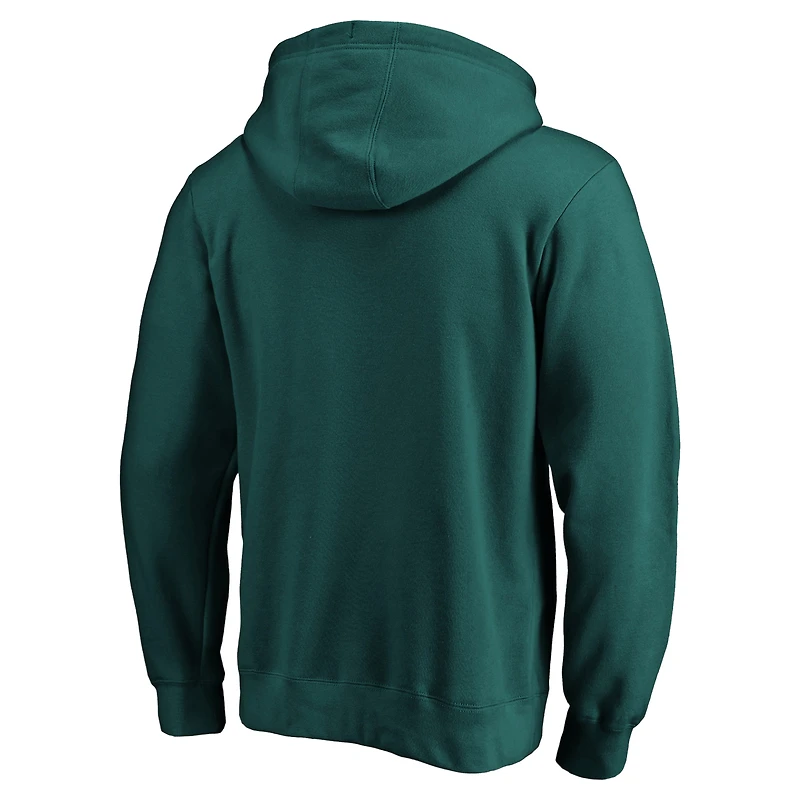Sweat à capuche polaire Fanatics Midnight Green Philadelphia Eagles pour hommes, grande taille