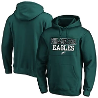 Sweat à capuche polaire Fanatics Midnight Green Philadelphia Eagles pour hommes, grande taille