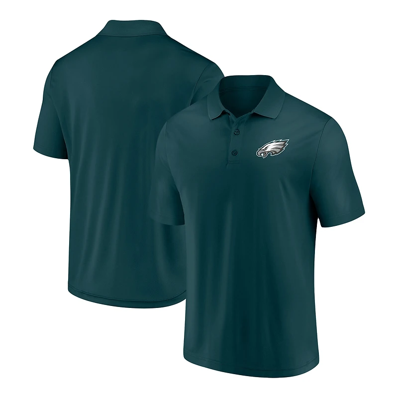 Men's Fanatics Midnight Green Philadelphia Eagles Component Polo