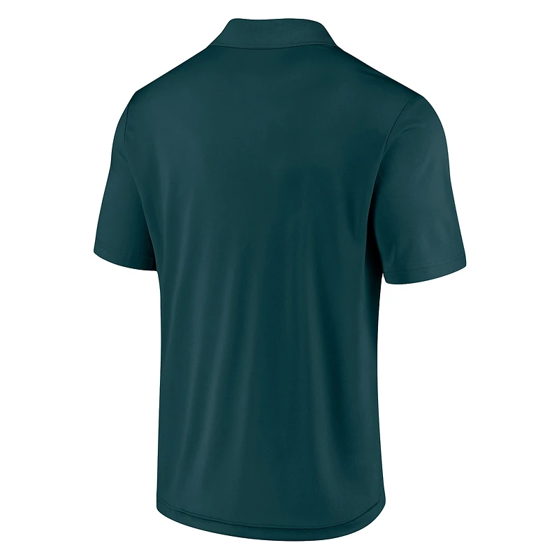 Men's Fanatics Midnight Green Philadelphia Eagles Component Polo