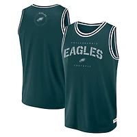 Men's Fanatics Midnight Green Philadelphia Eagles Elements Future Ground Jersey Tank Top
