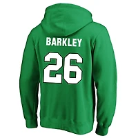 Men's Fanatics Saquon Barkley Kelly Green Philadelphia Eagles Big & Tall Name Number Fleece Hoodie