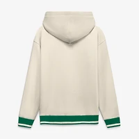 Men's Fanatics Tan Philadelphia Eagles Heavyweight Fleece Pullover Hoodie