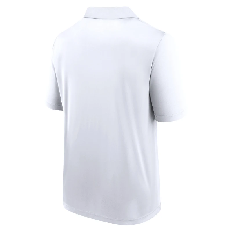 Men's Fanatics White Philadelphia Eagles Victory For Us Interlock Polo