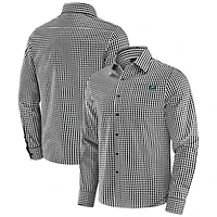 Men's J. Palmer Black Philadelphia Eagles Dual Threat Long Sleeve Button-Up Shirt