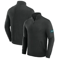 Pull zippé à quart de tour noir Philadelphia Eagles J. Palmer pour homme