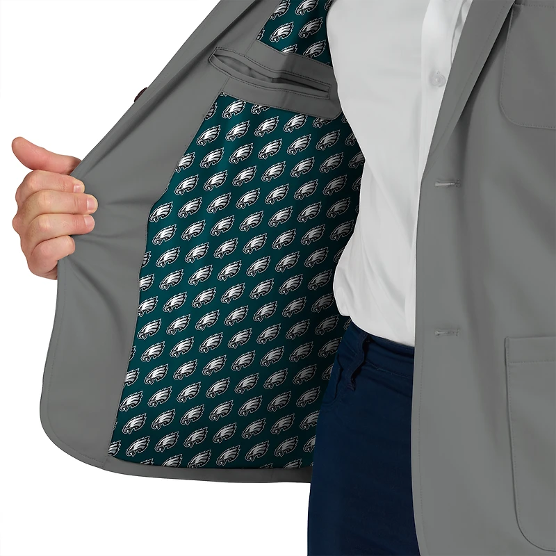 Blazer graphite J. Palmer pour homme des Philadelphia Eagles Man-In-Motion