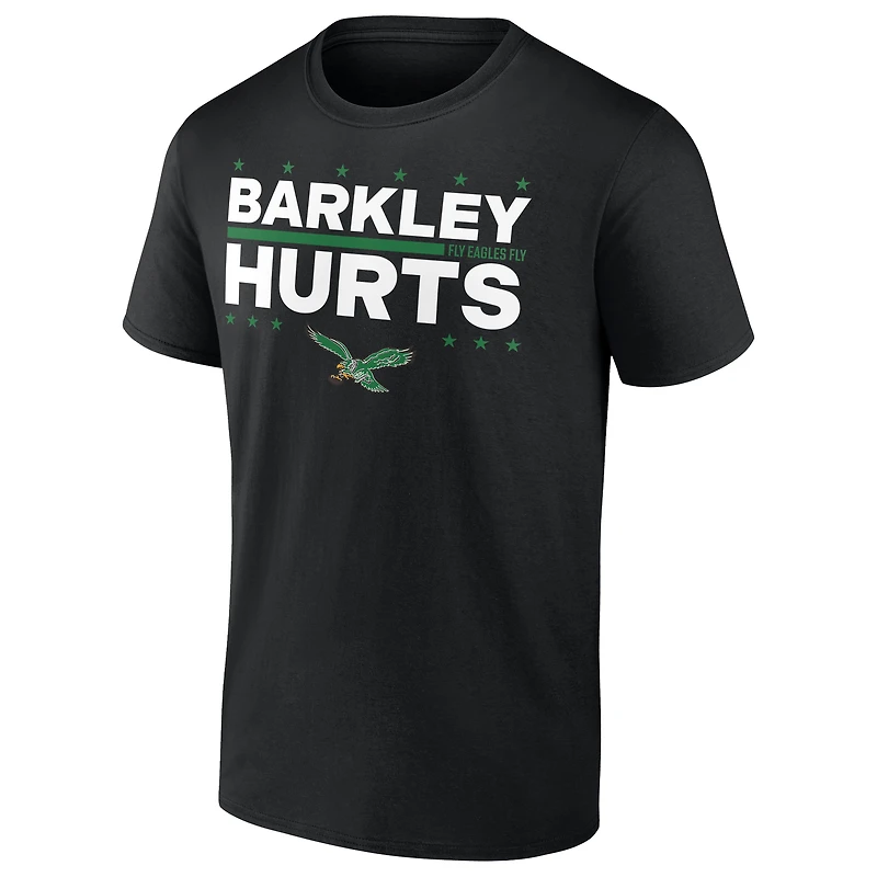 Men's Jalen Hurts & Saquon Barkley Black Philadelphia Eagles Election Players T-Shirt