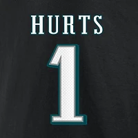 Men's Jalen Hurts Black Philadelphia Eagles Player Icon T-Shirt