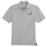 Men's johnnie-O  Charcoal Philadelphia Eagles Lyndon Performance Polo