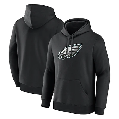 Sweat à capuche noir pour homme avec logo principal des Eagles de Philadelphie