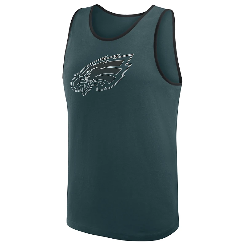 Men's Logo Athletic Green Philadelphia Eagles Unmatched Success Tank Top