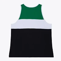 Men's Mitchell & Ness  Black/Kelly Green Philadelphia Eagles Head Coach Tank Top