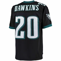 Maillot réplique Mitchell & Ness Brian Dawkins noir des Eagles de Philadelphie, grande taille, 2004, joueur retraité.