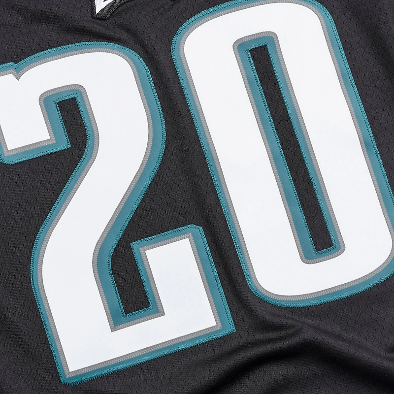 Maillot réplique noir Mitchell & Ness Brian Dawkins pour homme des Philadelphia Eagles Legacy
