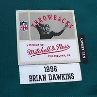 Men's Mitchell & Ness Brian Dawkins Green Philadelphia Eagles Legacy Replica Jersey