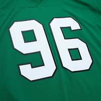 Maillot réplique Mitchell & Ness Clyde Simmons Kelly vert Philadelphia Eagles Legacy pour hommes