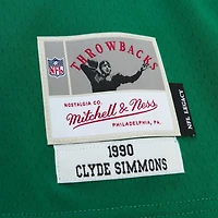 Men's Mitchell & Ness Clyde Simmons Kelly Green Philadelphia Eagles Legacy Replica Jersey
