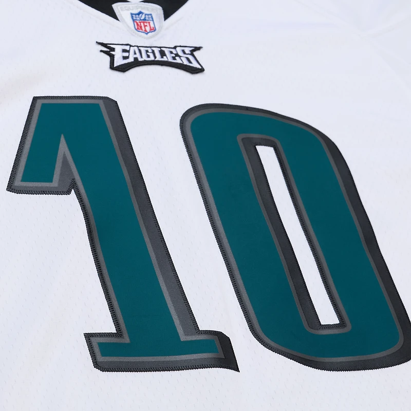 Maillot réplique rétro Mitchell & Ness DeSean Jackson blanc des Eagles de Philadelphie 2009 pour homme