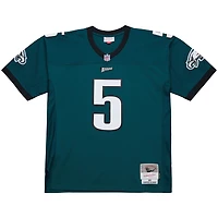 Maillot réplique Mitchell & Ness Donovan McNabb vert nuit des Philadelphia Eagles 1999 Legacy pour homme