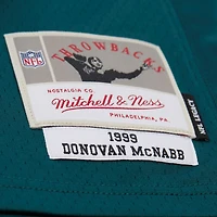 Maillot réplique Mitchell & Ness Donovan McNabb vert nuit des Philadelphia Eagles 1999 Legacy pour homme