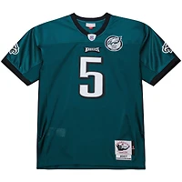 Men's Mitchell & Ness Donovan McNabb Midnight Green Philadelphia Eagles 2007 Authentic Throwback Retired Player Jersey