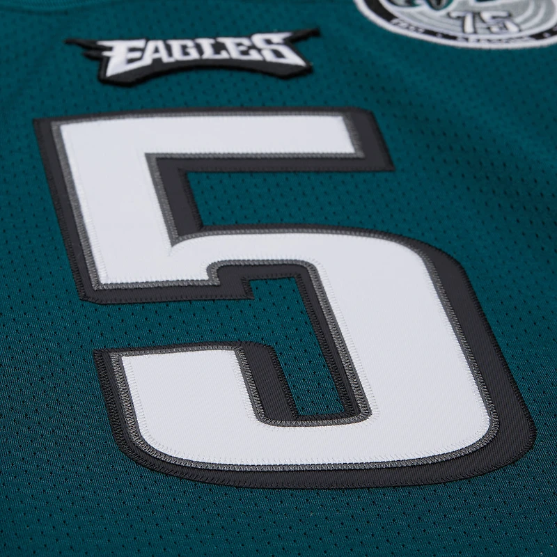 Men's Mitchell & Ness Donovan McNabb Midnight Green Philadelphia Eagles 2007 Authentic Throwback Retired Player Jersey