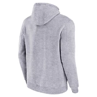 Sweat à capuche Mitchell & Ness pour hommes, gris chiné, Philadelphia Eagles Pocket Passer