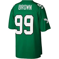 Maillot réplique Mitchell & Ness Jerome Brown Kelly vert Philadelphia Eagles Legacy pour hommes