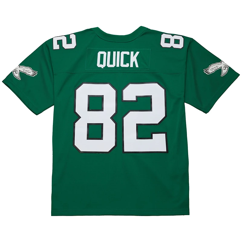 Men's Mitchell & Ness Mike Quick Kelly Green Philadelphia Eagles Legacy Replica Jersey