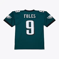 Maillot réplique Mitchell & Ness Nick Foles vert nuit des Eagles de Philadelphie pour homme