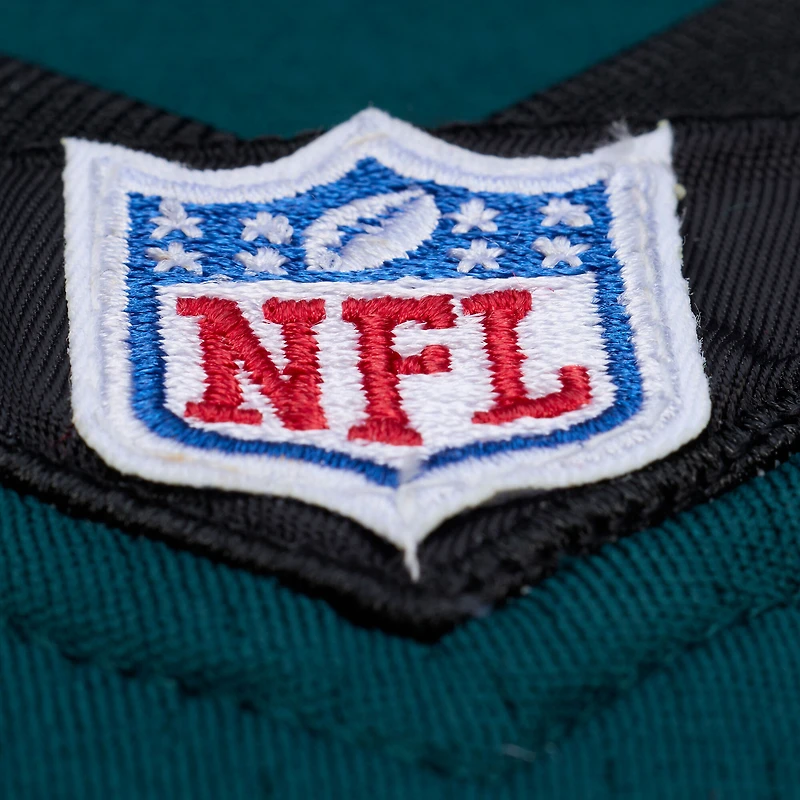 Maillot réplique Mitchell & Ness Nick Foles vert nuit des Philadelphia Eagles Legacy pour homme