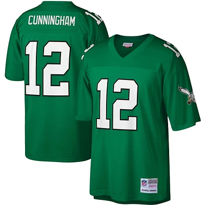 Maillot réplique Mitchell & Ness Randall Cunningham Kelly vert Philadelphia Eagles Legacy pour hommes