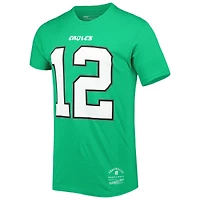 T-shirt homme Mitchell & Ness Randall Cunningham Kelly Green, joueur retraité des Philadelphia Eagles, avec logo, nom et numéro