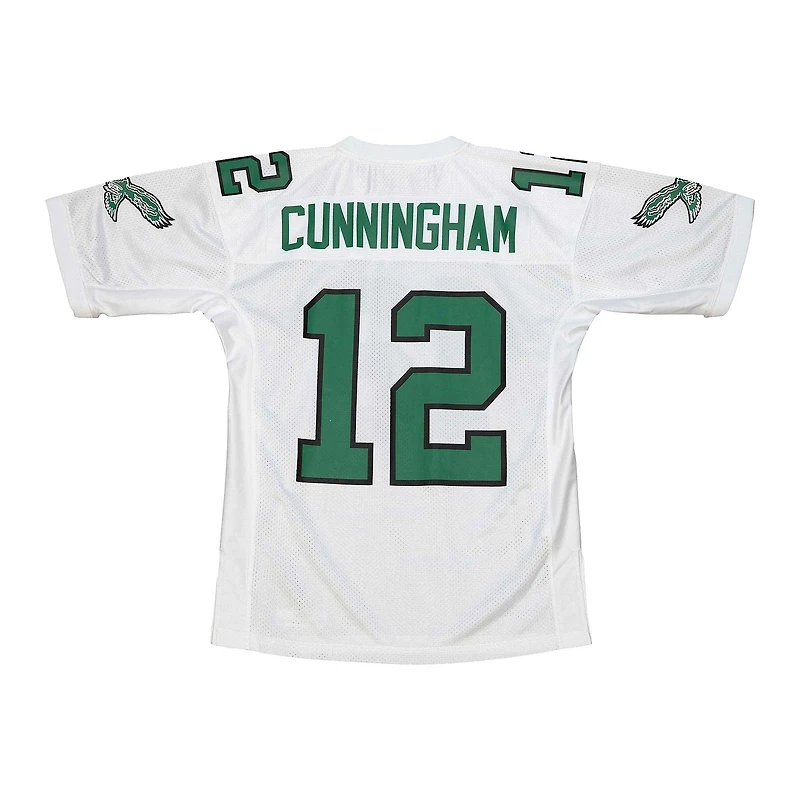 Men's Mitchell & Ness Randall Cunningham White Philadelphia Eagles 1992 Authentic Throwback Retired Player Jersey