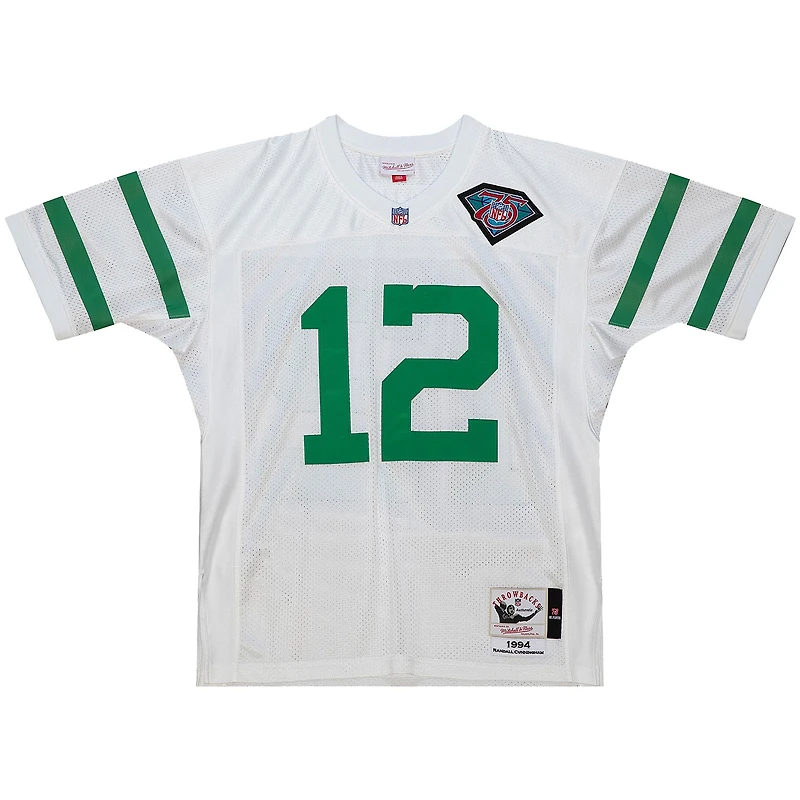 Men's Mitchell & Ness Randall Cunningham White Philadelphia Eagles 1994 Authentic Throwback Retired Player Jersey