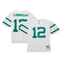 Maillot réplique Mitchell & Ness Randall Cunningham blanc Philadelphia Eagles Legacy pour hommes