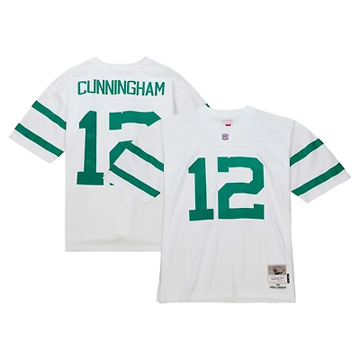 Maillot réplique Mitchell & Ness Randall Cunningham blanc Philadelphia Eagles Legacy pour hommes