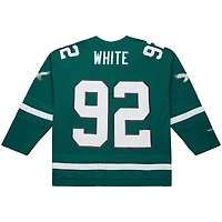 Men's Mitchell & Ness Reggie White Kelly Green Philadelphia Eagles Maxxed Out Fashion Hockey Jersey