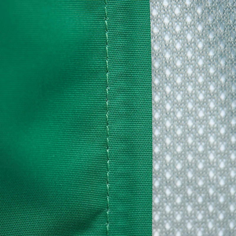 Veste en satin à fermeture éclair intégrale pour homme Mitchell & Ness Reggie White Kelly Green Philadelphia Eagles Retired Player Graphic