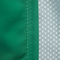 Veste en satin à fermeture éclair intégrale pour homme Mitchell & Ness Reggie White Kelly Green Philadelphia Eagles Retired Player Graphic